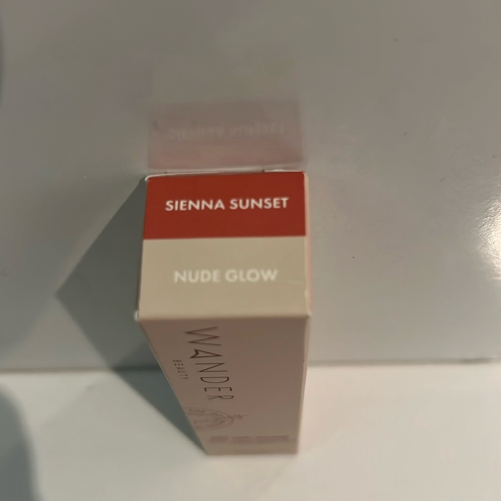 NWT Wander Beauty On-the-Glow Blush and Illuminator - Sienna Sunset-Nude Glow - Picture 2 of 12
